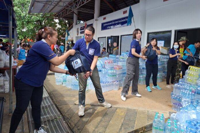 05_น้ำท่วมภาคเหนือ_ศูนย์ช่วยเหลือผู้ประสบภัยน้ำท่วมจังหวัดเชียงราย